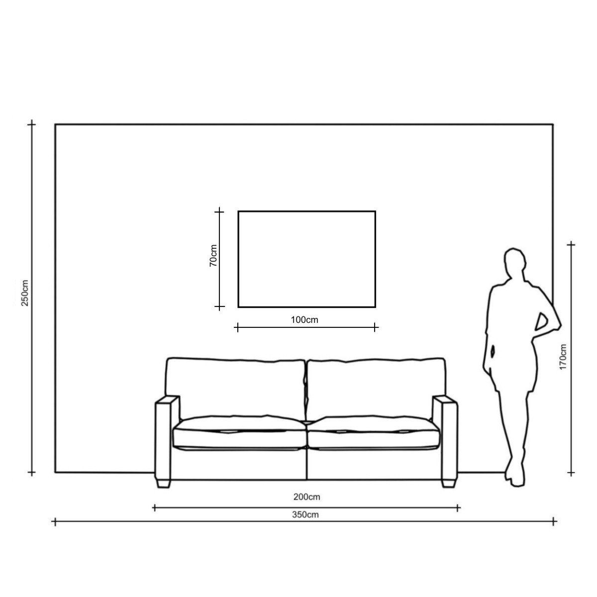 Nowoczesny obraz w ramie 1937Z "Turkusowy horyzont" 100x70cm