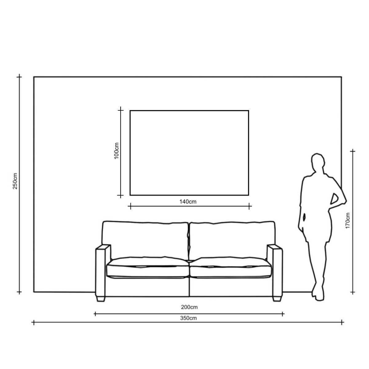 Obraz geometryczny malowany na płótnie 2282Z “Geometria” 100x140cm