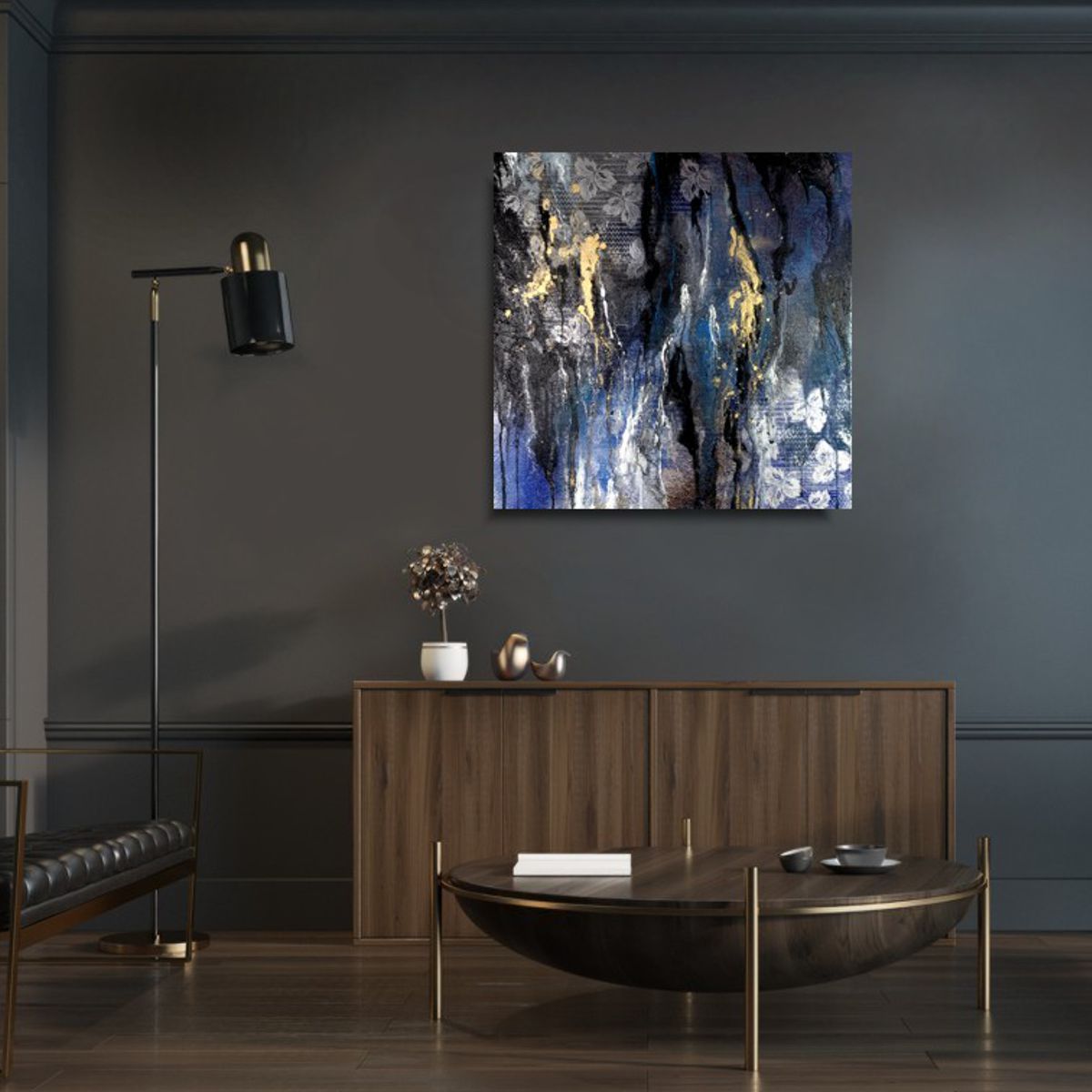 Obraz do mieszkania 2197Z "Koniec zimy" 70x70cm