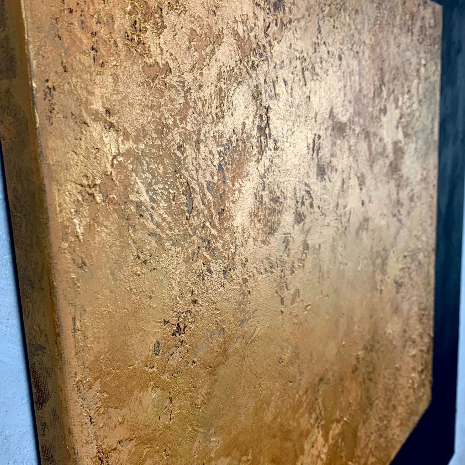 Obraz do przedpokoju 2280Z “Złota geometria” 100x140cm