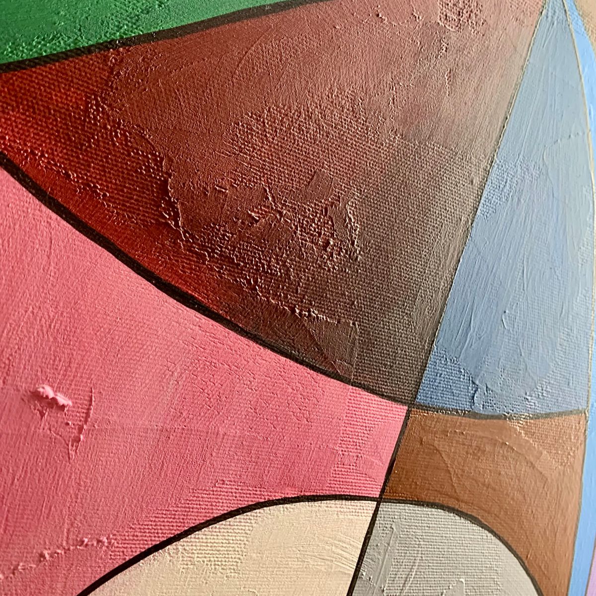 Obraz kolorowa abstrakcja 2306Z “Kolorowe zawirowanie” 2 x 80x80cm