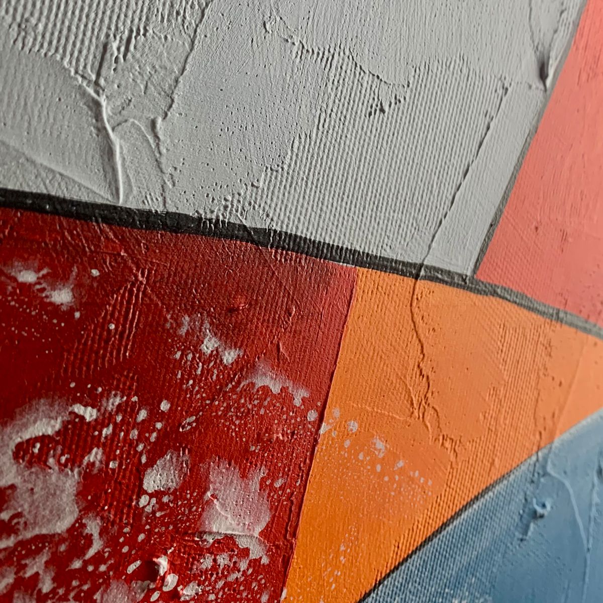 Obraz abstrakcja komplet 2304Z “Kolorowe sny” 2 x 80x80cm