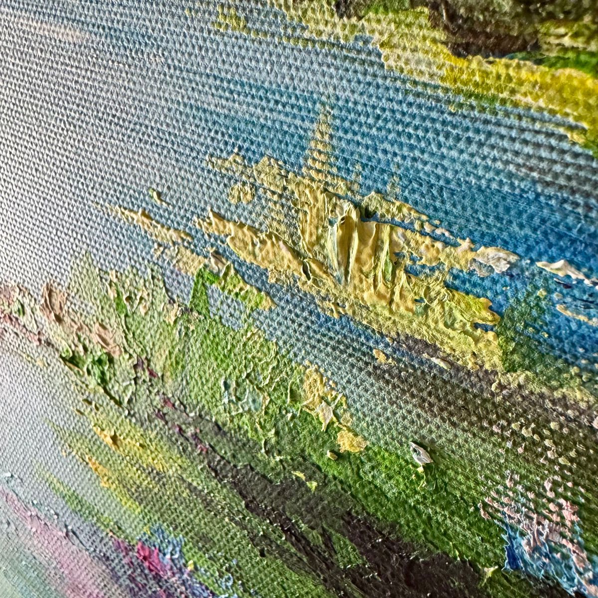 Obrazek widok 2309Z "Odpoczynek nad jeziorem" 50x70cm