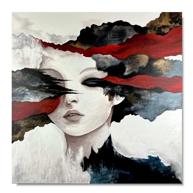 obraz ręcznie malowany portret, nowoczesne obrazy, obrazy na płótnie, obrazy do mieszkania, obrazy malowane, obrazy urbańczyk, obrazy rybnik