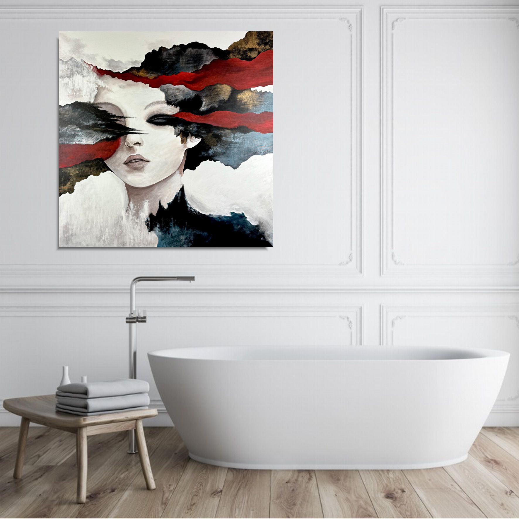 obraz ręcznie malowany portret, nowoczesne obrazy, obrazy na płótnie, obrazy do mieszkania, obrazy malowane, obrazy urbańczyk, obrazy rybnik