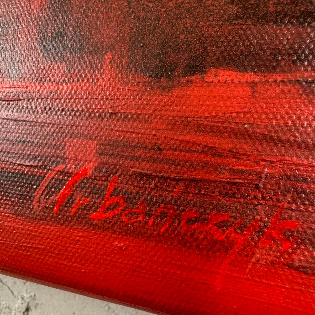 Obraz ręcznie malowany portret buddy 2351Z "Medytacja" 90x90cm