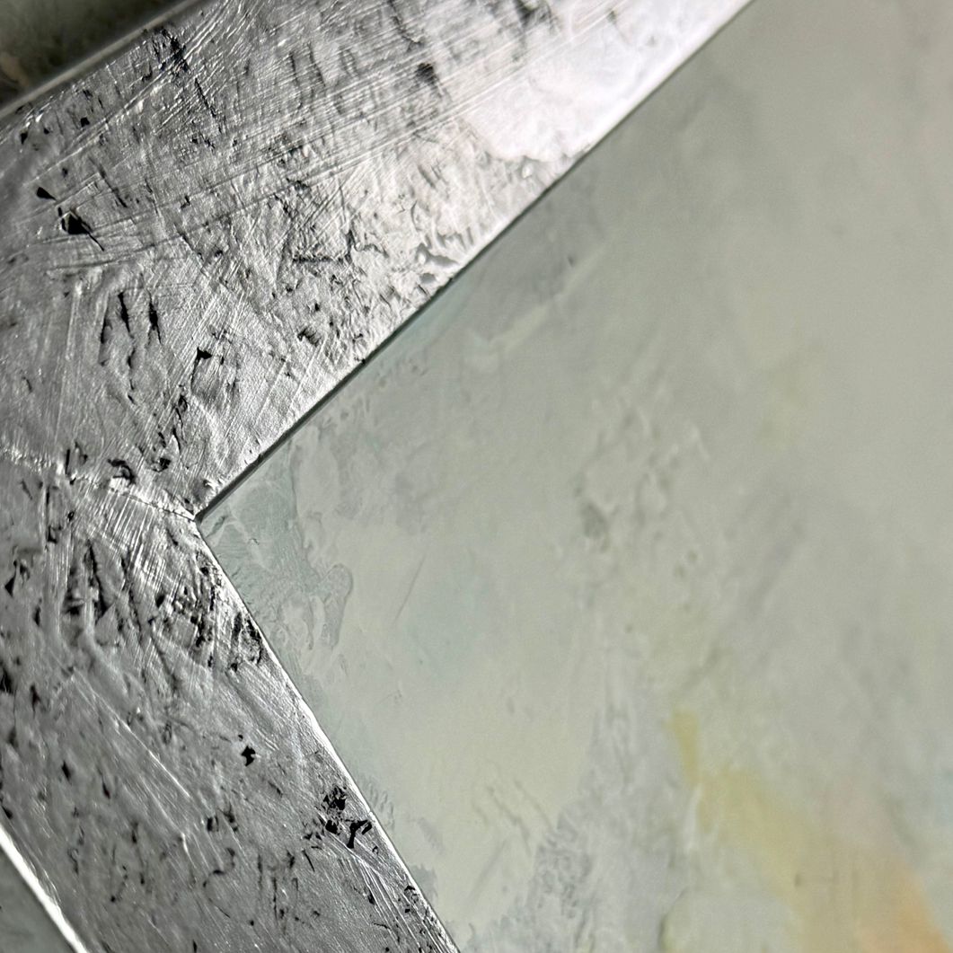 Nowoczesna abstrakcja 2359Z “Mglisty dzień” 80x100cm